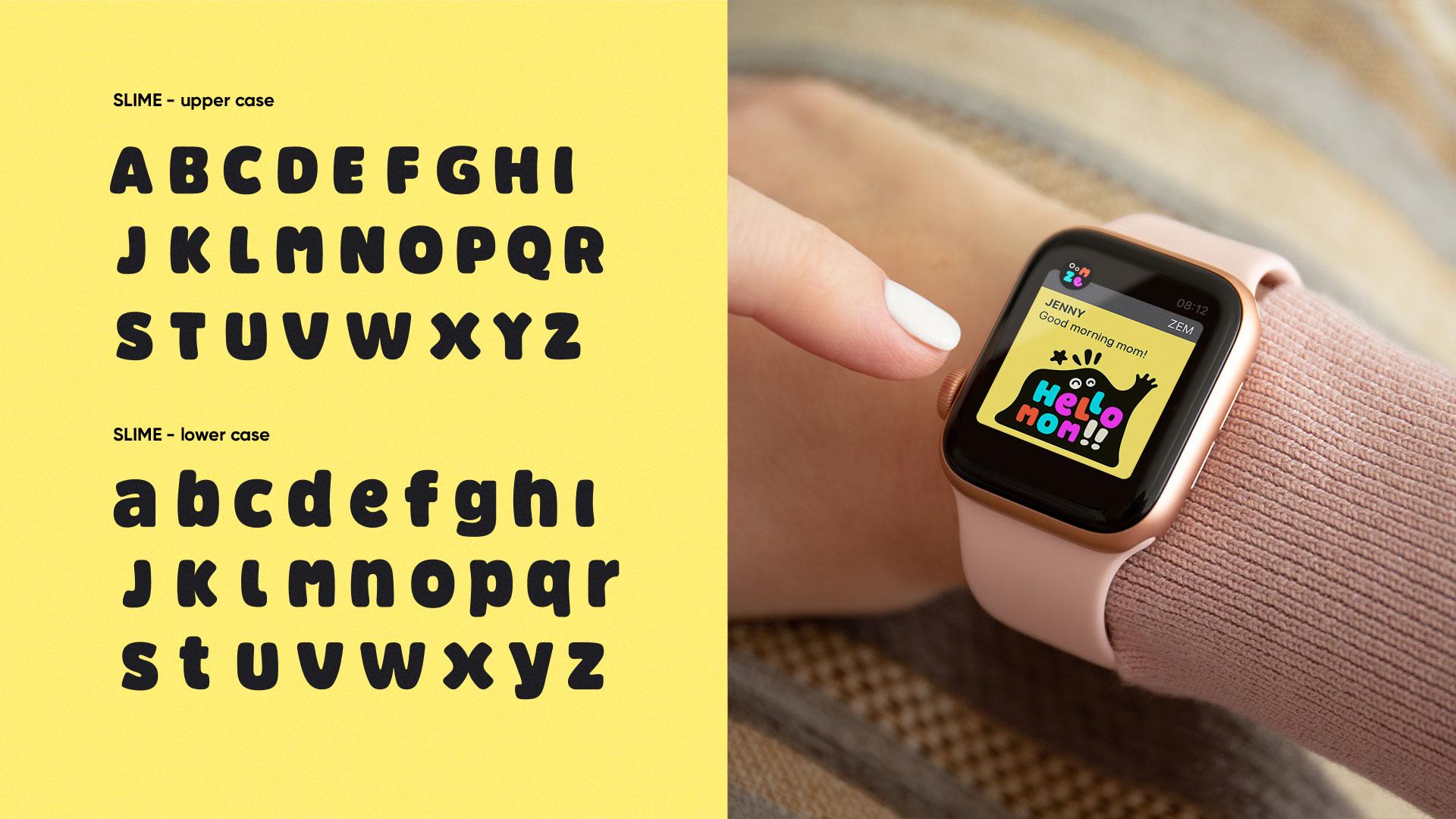 skt, zem, 키즈앱, 서체