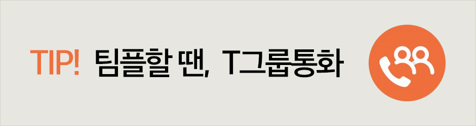 skt, t그룹통화, 팀플