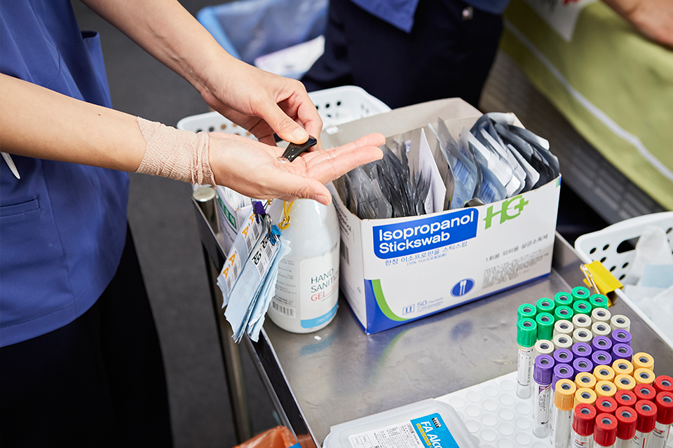 SKT, 헌혈, 레드커넥트, 헌혈릴레이, 안전망