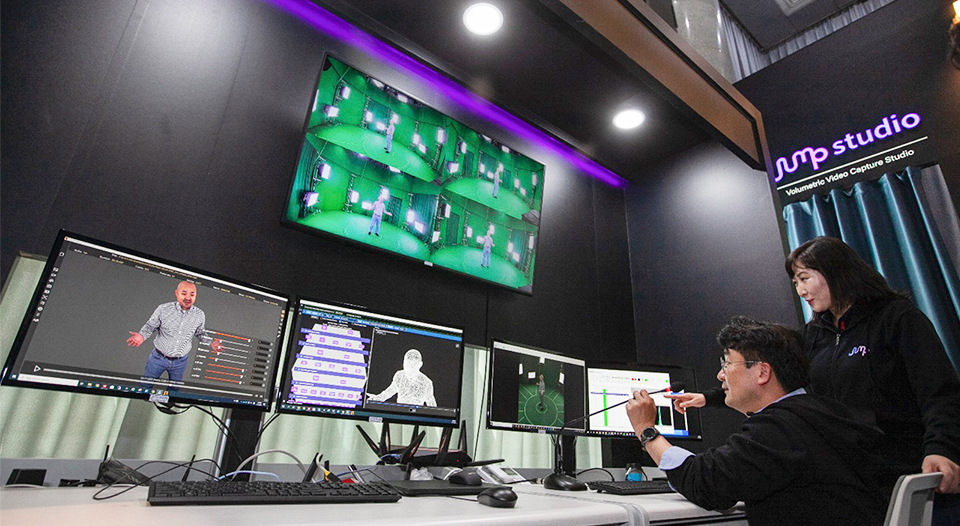 점프스튜디오, AI, VR, SKT