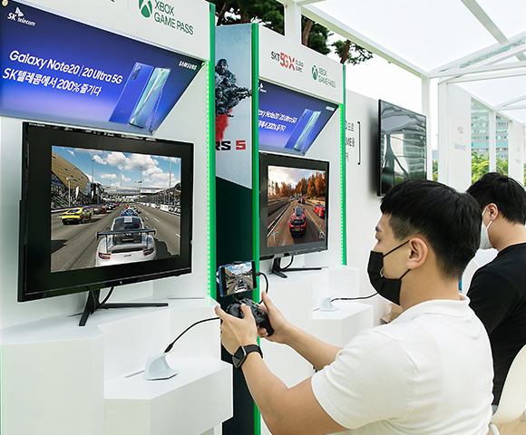 SKT5GX클라우드게임, 엑스박스클라우드게임, 부스트파크, 엑스박스