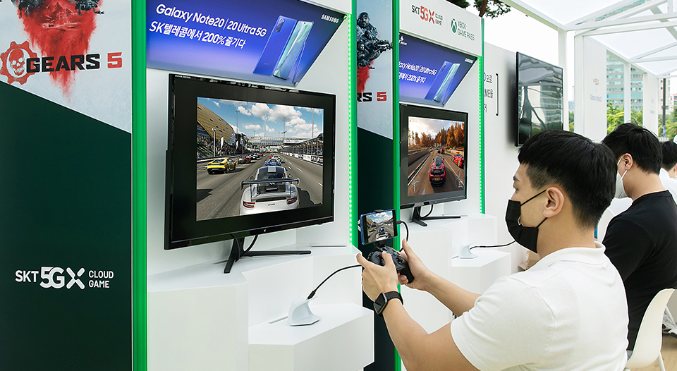SKT5GX클라우드게임, 엑스박스클라우드게임, 부스트파크, 엑스박스