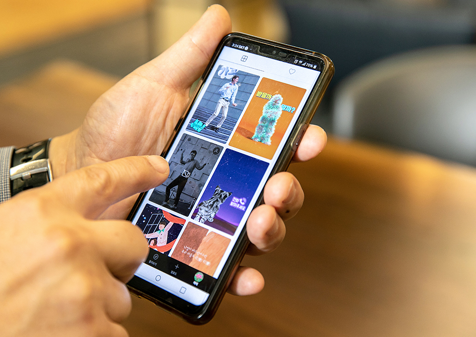 SKT, SK텔레콤, 브이컬러링, V컬러링, 숏폼, 부캐, 보이는컬러링