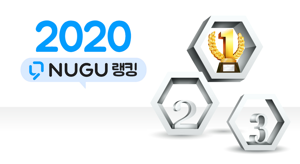 누구랭킹, NUGU, 누구, NUGU 랭킹, 2020년 트렌드