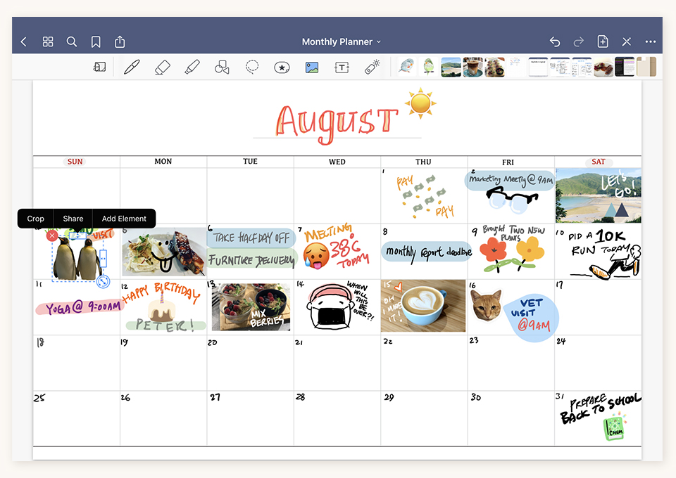 굿노트 다이어리, 굿노트 속지, 굿노트 템플릿, 굿노트, goodnotes