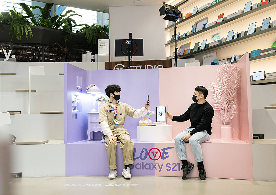 T팩토리, 갤럭시스튜디오, 갤럭시S21, 갤럭시S21울트라