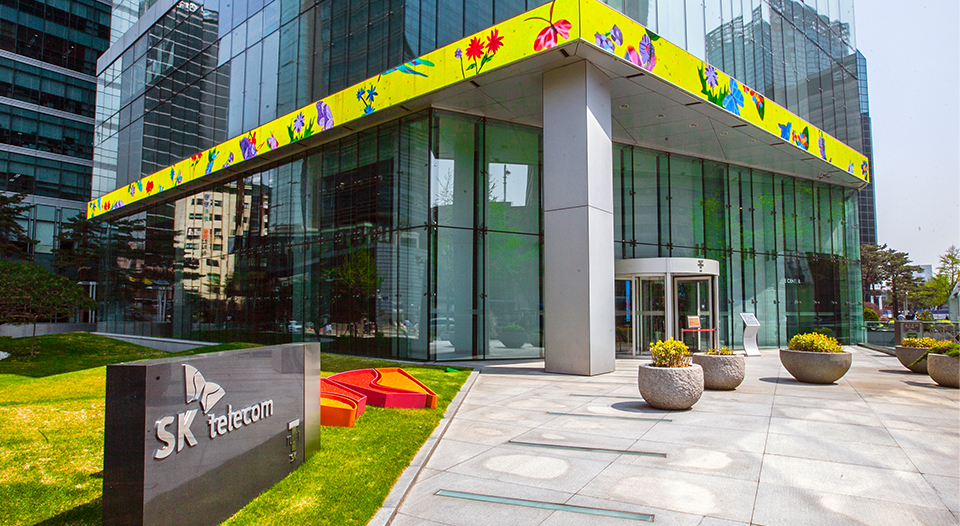 ESG, 사회적가치, SKT미디어월, SKT사회적가치