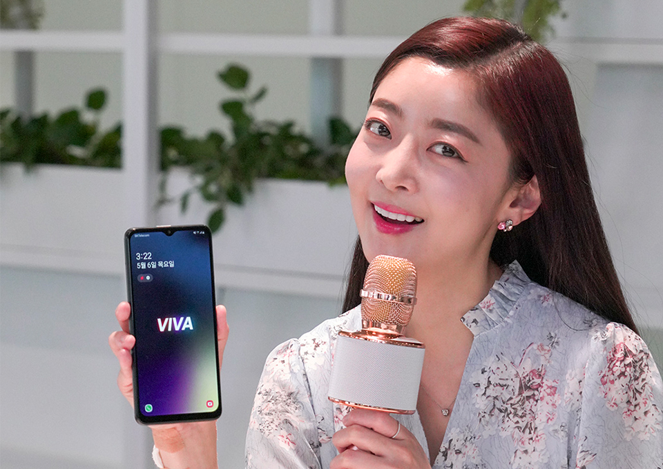 갤럭시A12VIVA트롯, 갤A12비바트롯, 효도폰, SKT효도폰