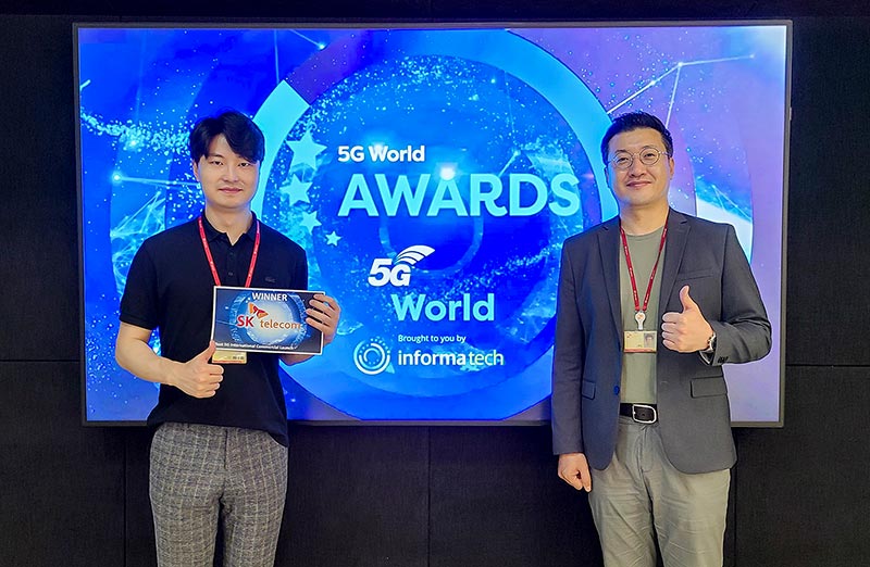 SK텔레콤, ‘5G 월드 어워드’에서 ‘최우수 5G 상용화’ 수상