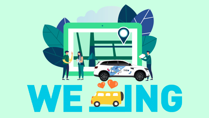 ESG, 티맵모빌리티, 고요한M, 착한셔틀, V2X급정거알림, TMAP카라이프, WE_ING, 위잉