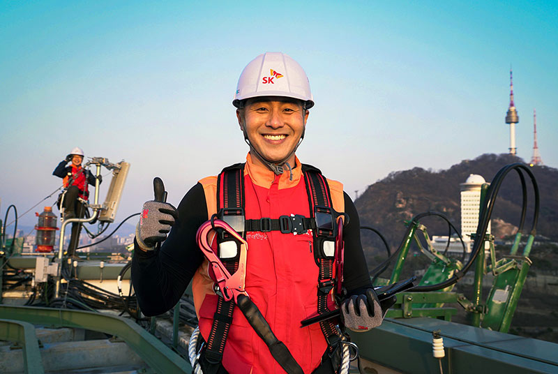 SKT, 5G · 언택트 시대에도 동반성장 ‘최우수’