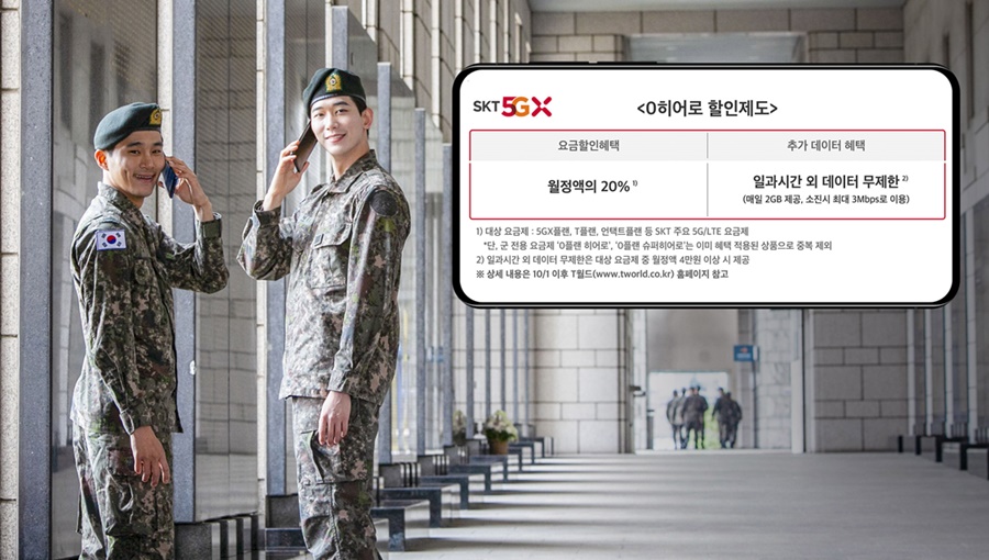 국군의 날, SK텔레콤, 0히어로 할인제도, 0히어로