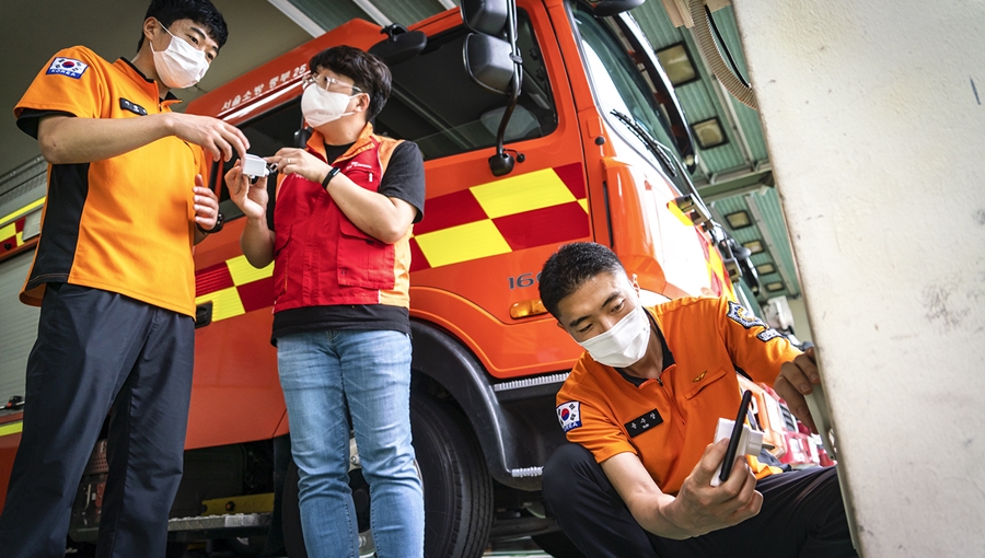 소형지진감지센서, 기상청, 경북대, 소방청, 지진, 지진감지