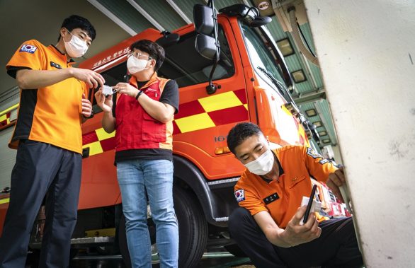 소형지진감지센서, 기상청, 경북대, 소방청, 지진, 지진감지