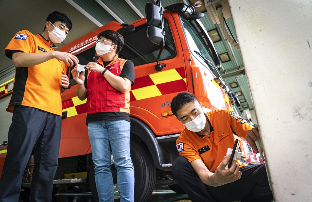 소형지진감지센서, 기상청, 경북대, 소방청, 지진, 지진감지