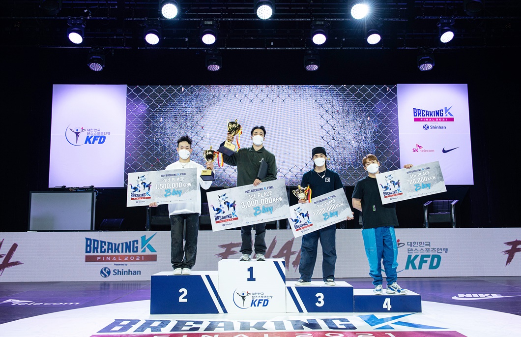 브레이킹, 브레이킹스포츠, 비보잉, 진조크루, SKT 비보이 후원, SKT 브레이킹 후원, Jinjo Crew, 김헌우, wing, 브레이킹 K 파이널, 파리올림픽