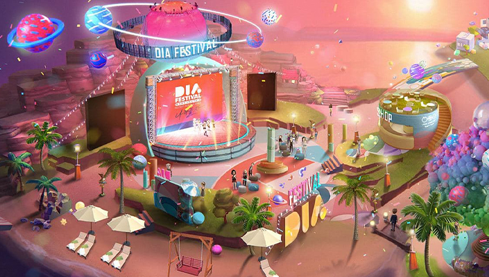 이프랜드, ifland, 메타버스, 다이아페스티벌, 다이아티비, 어썸하은, 대도서관, 헤이지니, 크리에이터