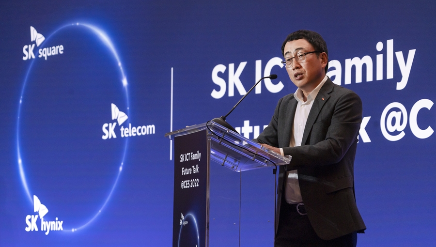 SK스퀘어, SK텔레콤, SK하이닉스, CES 2022, CES, SK ICT,SAPEON, 사피온, AI반도체