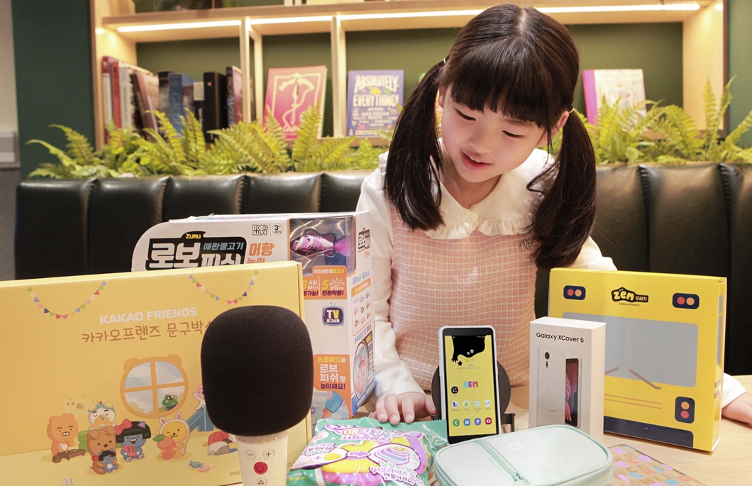 ZEM 꾸러기 폰, 키즈용 스마트폰, ZEM, 갤럭시, T다이렉트샵