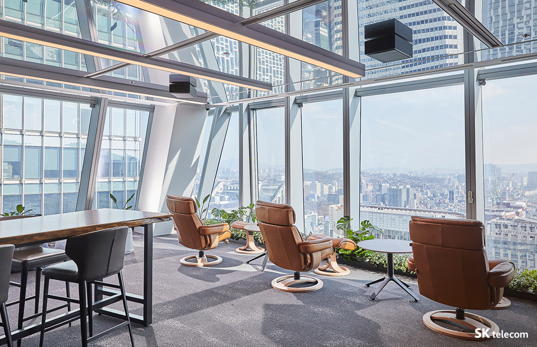 SKT2.0, 더라운지, 더테이블, 소통, 휴식, SKT문화, 소통과 협업문화
