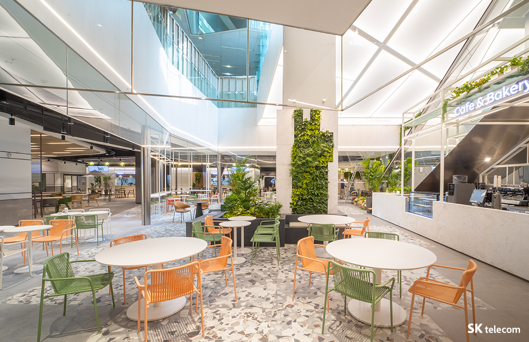 SKT2.0, 더라운지, 더테이블, 소통, 휴식, SKT문화, 소통과 협업문화