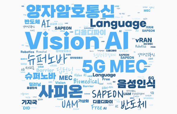 과학·정보통신의 날, AI반도체, 사피온, AI, UAM, Robotics, 양자암호통신, 5G MEC, 6G, vRAN, 싱글랜, DID
