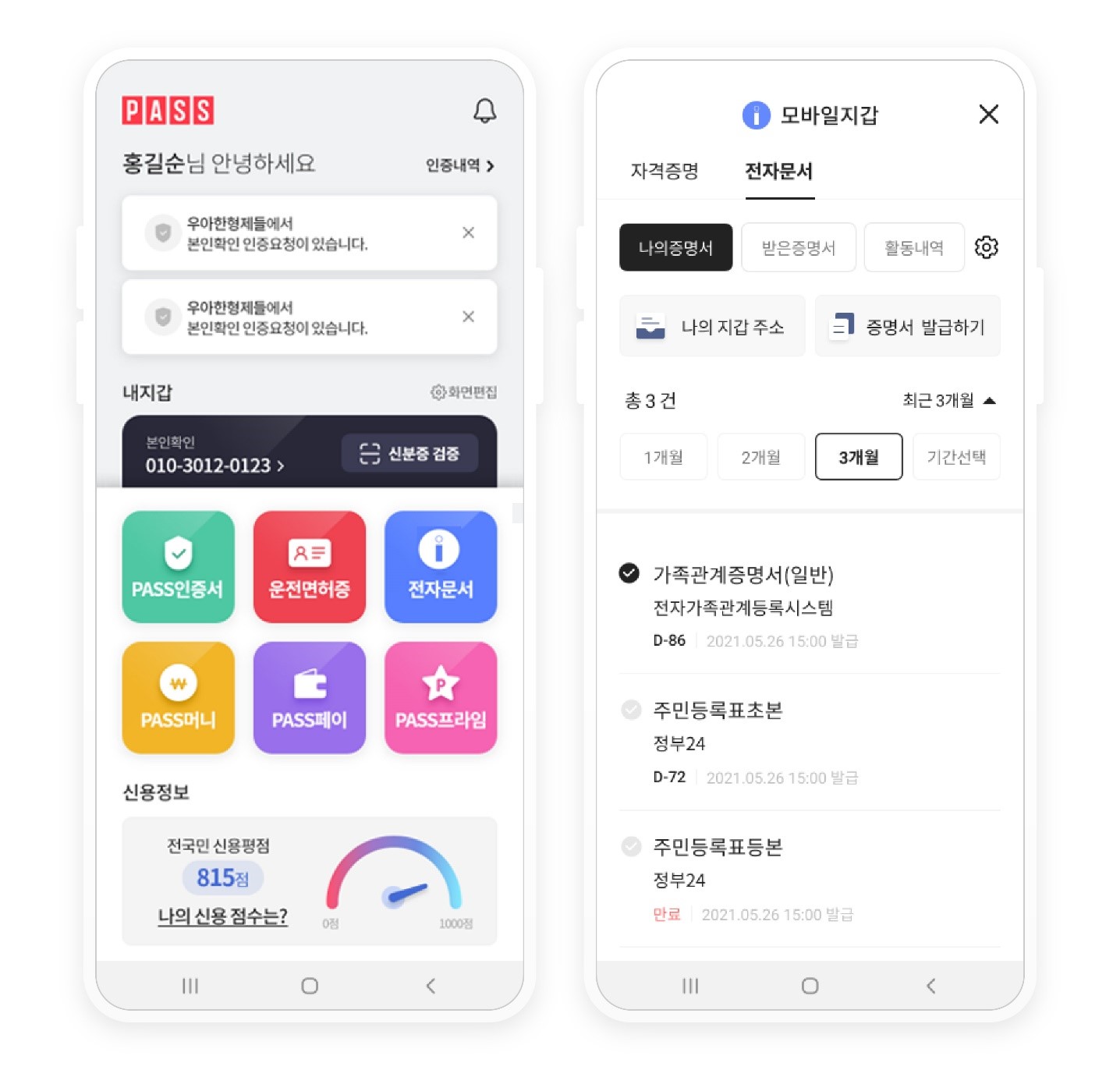 PASS, 이니셜, initial, DID