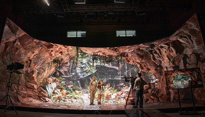 LED스크린, LED월, CG, 버추얼스튜디오, 팀스튜디오, 초연결, ICT, 클라우드, 콘텐츠, 미디어콘텐츠, VFX, 미디어콘텐츠제작소, TEAM스튜디오