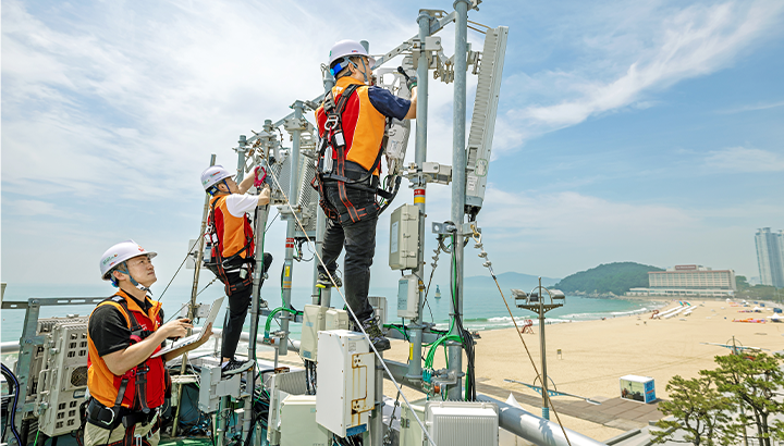 여름휴가철, 여름휴가, 통신인프라, 해운대, 통신품질관리
