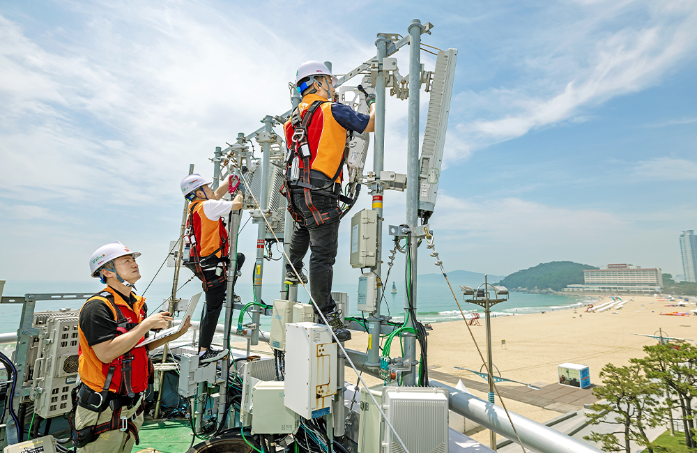 여름휴가철, 여름휴가, 통신인프라, 해운대, 통신품질관리