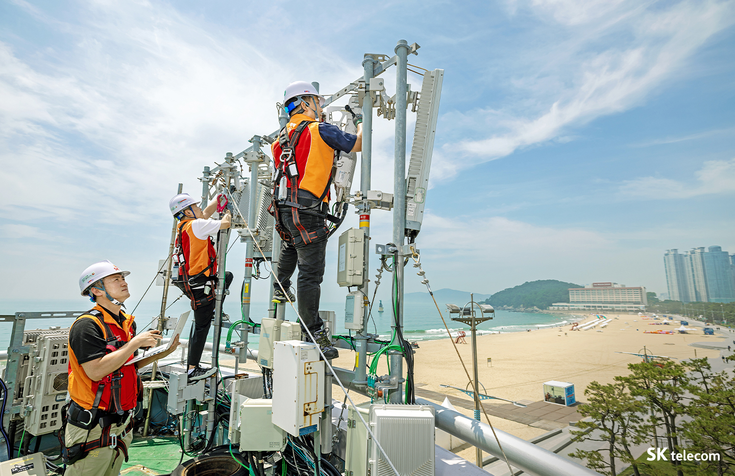 여름휴가철, 여름휴가, 통신인프라, 해운대, 통신품질관리