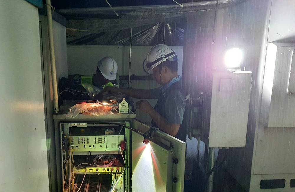 수해복구, 통신인프라, 현장포토