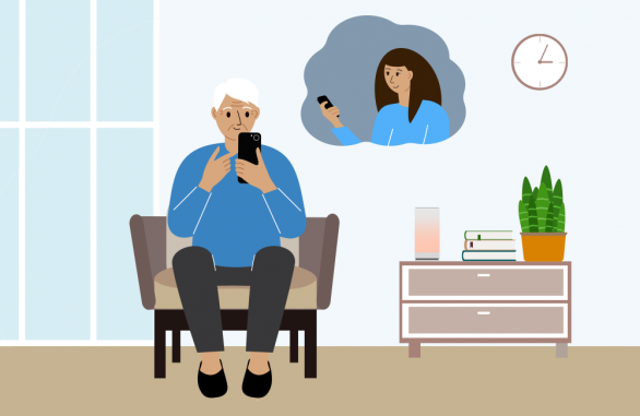 노인의날, AI돌봄서비스, AI, AI돌봄, NUGU, 누구, 인공지능돌봄서비스, 행복커넥트, 심리 상담, 어르신돌봄, ESG