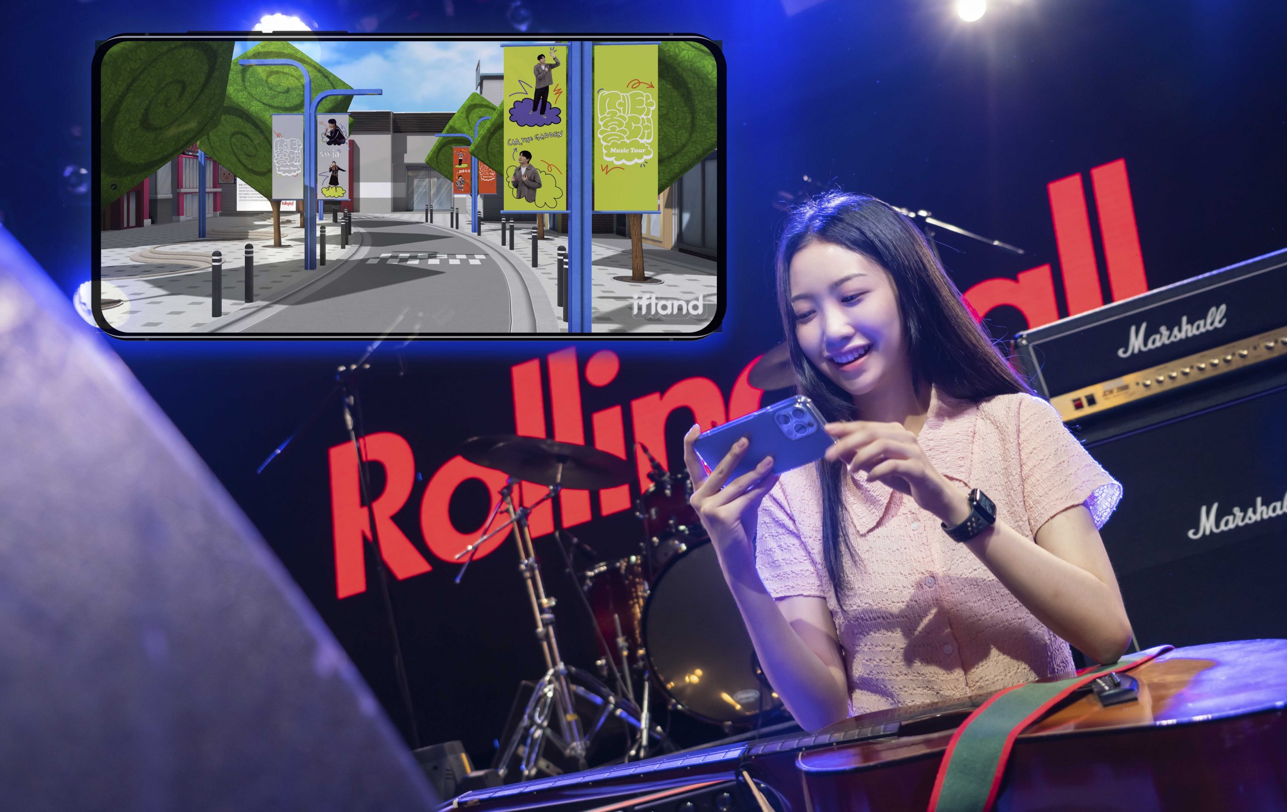 메타홍대 뮤직투어, 이프랜드, 볼류메트릭, 메타홍대, 메타버스 컬처 프로젝트, 메타버스