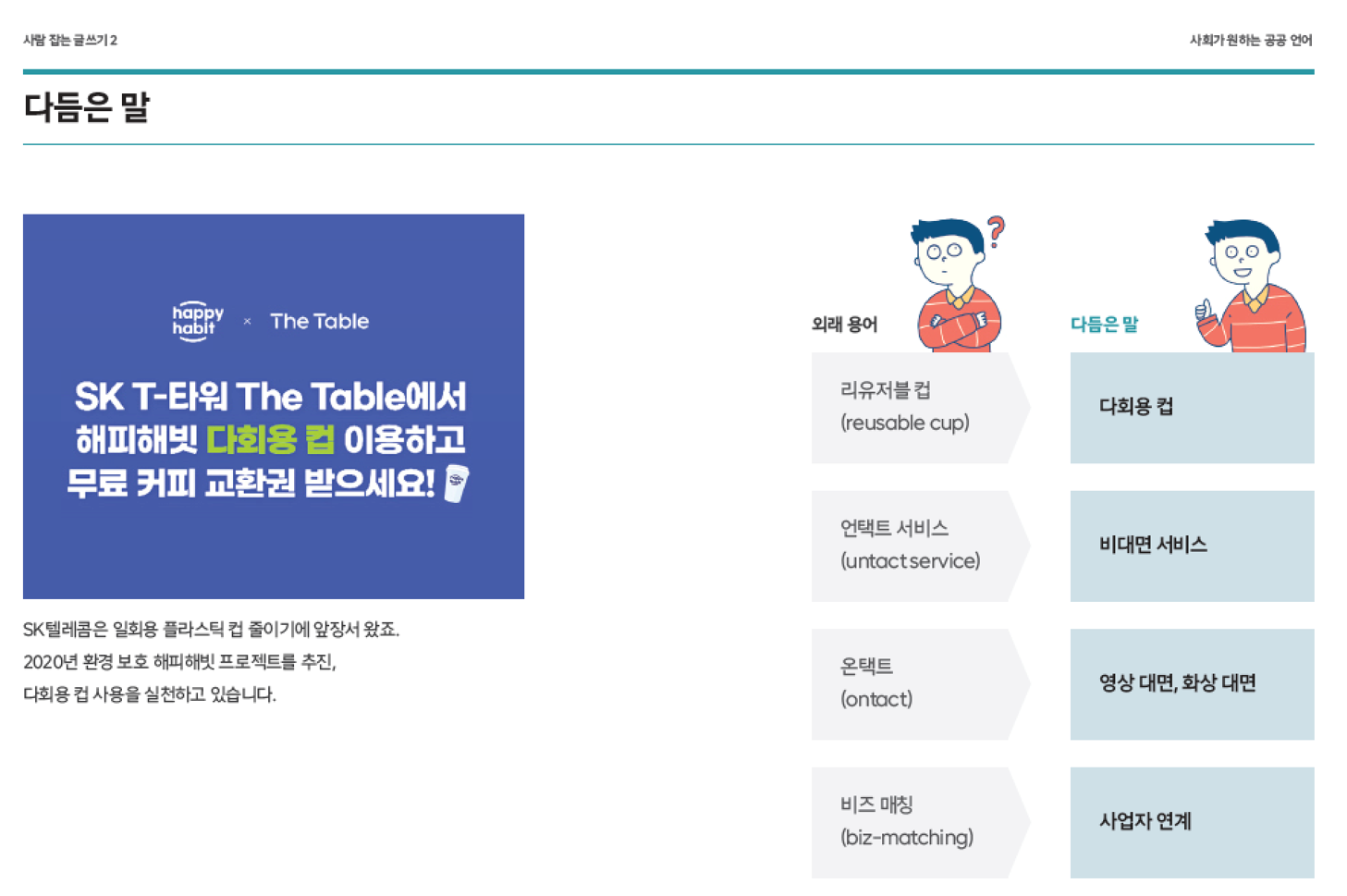 한글날, 사람잡는글쓰기2, 사람잡는글쓰기, 통신용어