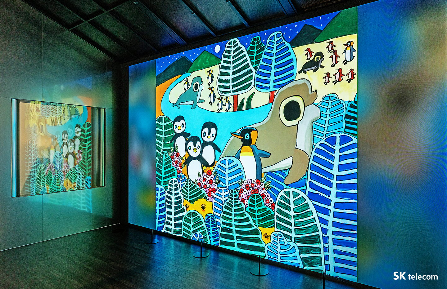 ESG, COMO, 미디어아트, 발달장애인, 브릿지온, 밀알복지재단