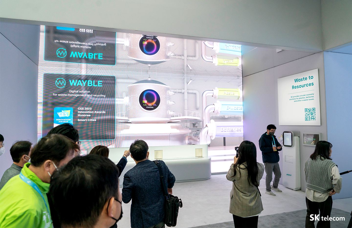 CES, CES2023, SK, SK그룹, SKT, UAM, SAPEON, VPP, 탄소감축, NetZero, 넷제로, 행동