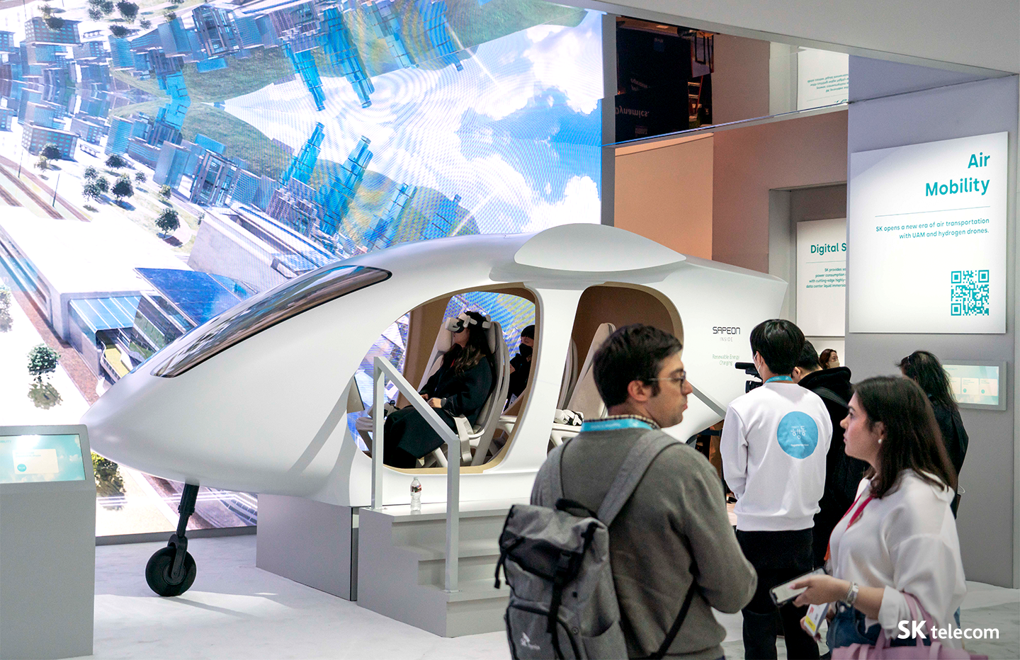 CES, CES2023, SK, SK그룹, SKT, UAM, SAPEON, VPP, 탄소감축, NetZero, 넷제로, 행동