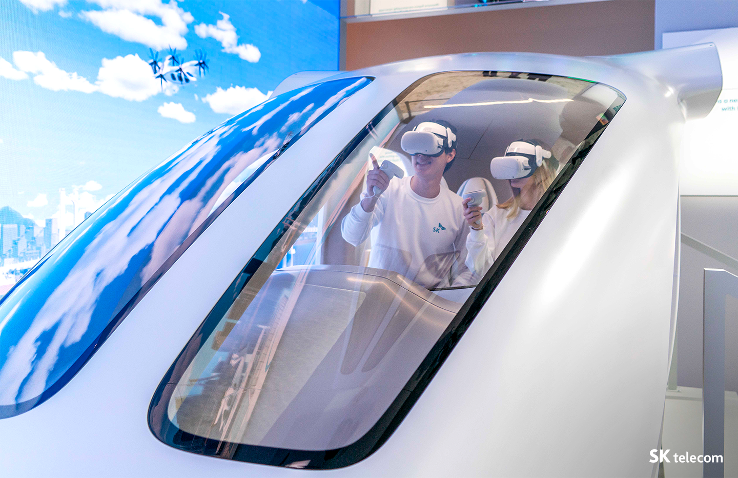 CES, CES2023, SK, SK그룹, SKT, UAM, SAPEON, VPP, 탄소감축, NetZero, 넷제로, 행동