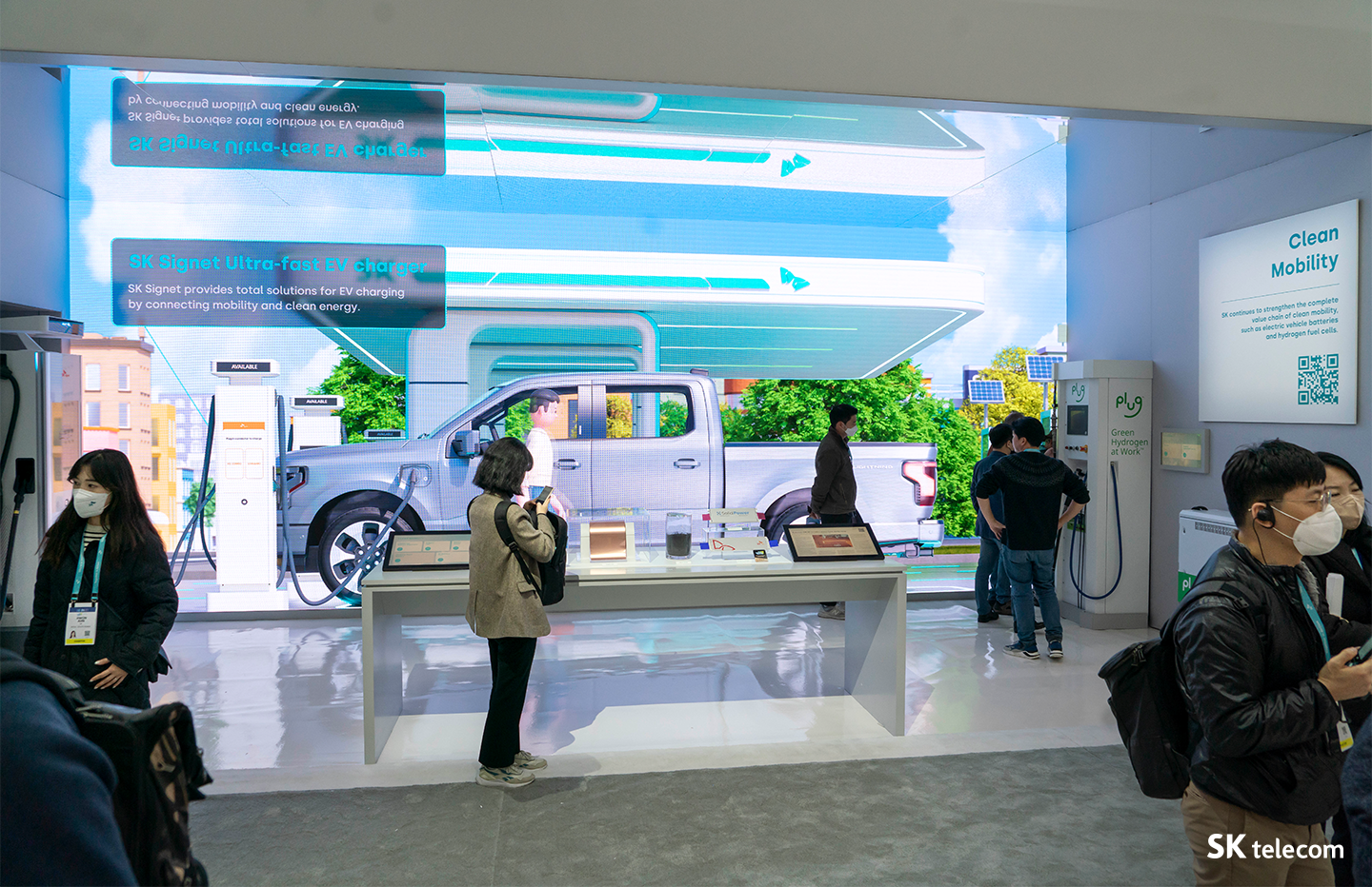 CES, CES2023, SK, SK그룹, SKT, UAM, SAPEON, VPP, 탄소감축, NetZero, 넷제로, 행동