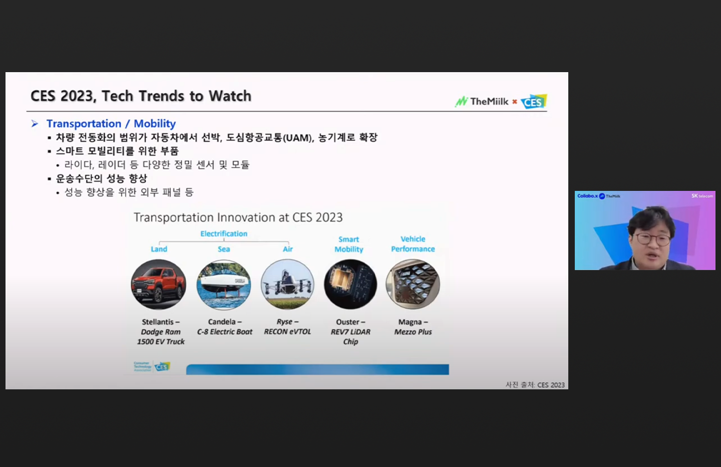 CES, CES2023, netzero, SAPEON, SK, SKT, SK그룹, UAM, VPP, 넷제로, 탄소감축, 행동, AI, UAM, 모빌리티, 메타버스, 디브리핑, 더밀크
