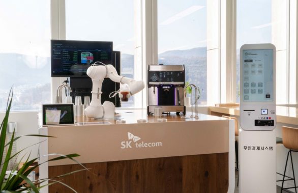 두산로보틱스, 커피로봇, 무선커피로봇, AI바리스타로봇, 빅테크, AI