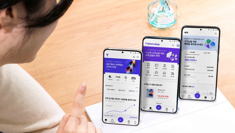 T월드, 모바일T월드, T다이렉트샵, T월드개편