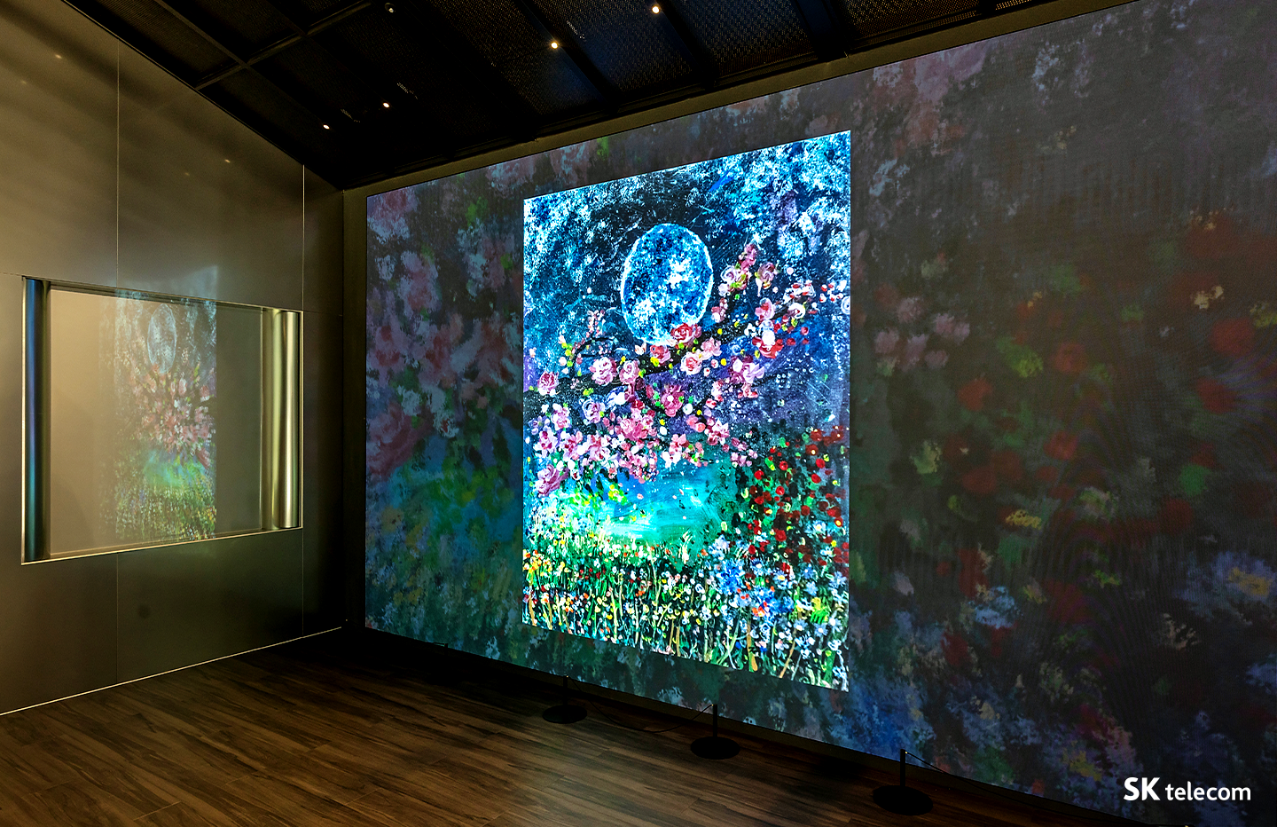 COMO, ESG, 미디어아트, 시각장애예술가, 시각장애인화가, 에이블라인드, 박환, 허은빈, 한희주, 양드림, ablind, SKT타워전시