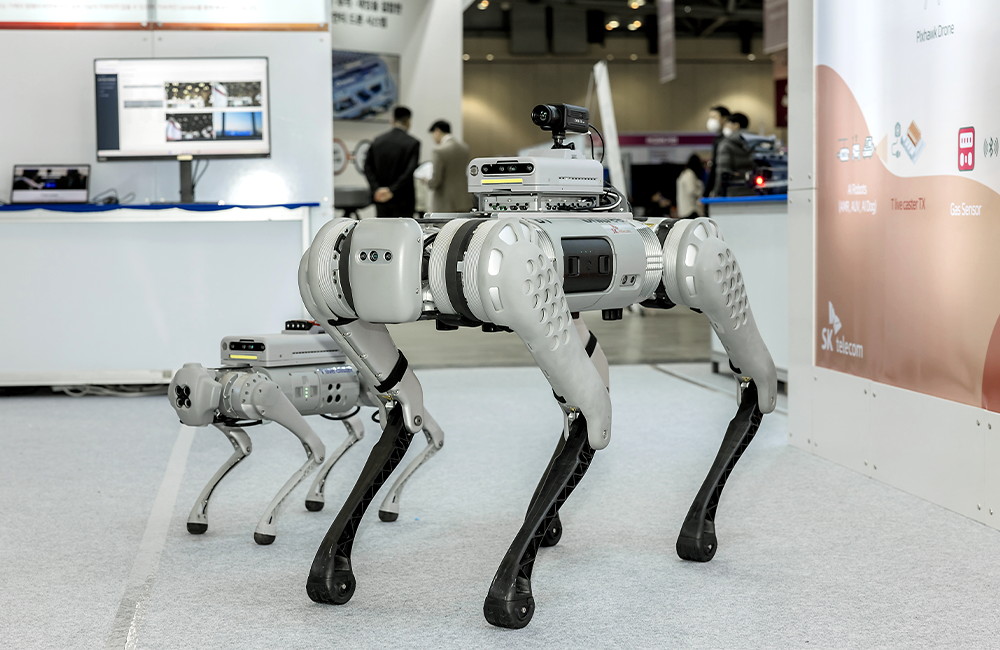 AI로봇키트, AI, 로봇, 5G, 드론, 영상관제, T_live_caster, 영상관제솔루션, 드론_영상, 고화질, 저지연, 통합관제, 가스감지, 열화상카메라