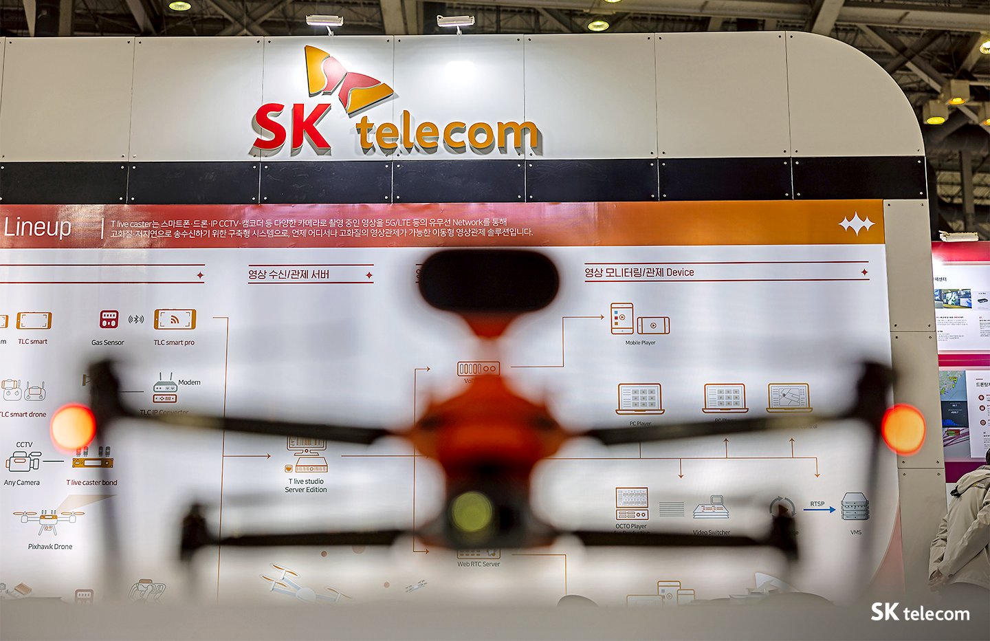 AI로봇키트, AI, 로봇, 5G, 드론, 영상관제, T_live_caster, 영상관제솔루션, 드론_영상, 고화질, 저지연, 통합관제, 가스감지, 열화상카메라