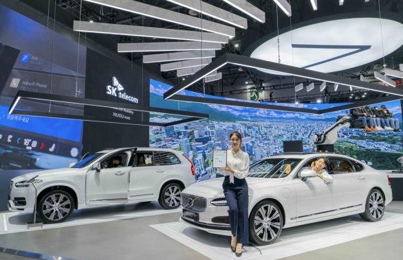 SKT 서울모빌리티쇼에서 자동차 전용 AI 플랫폼 UAM 선보인다