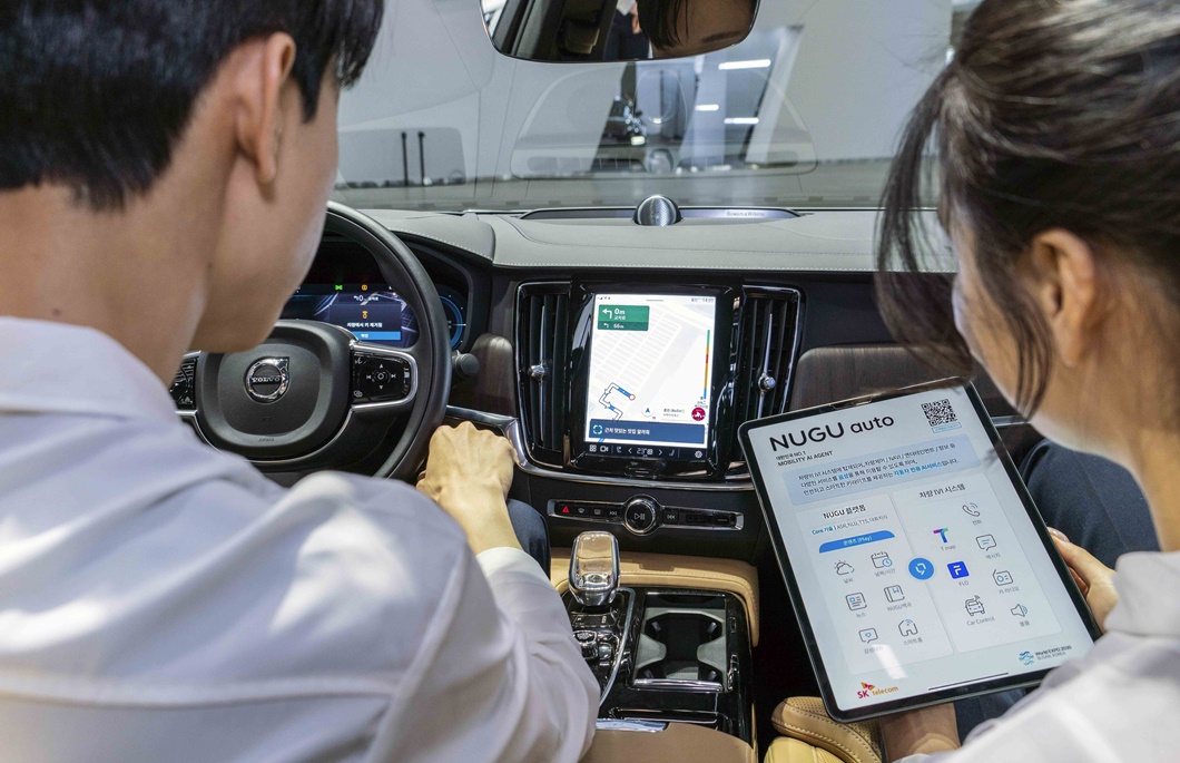SKT 서울모빌리티쇼에서 자동차 전용 AI 플랫폼 UAM 선보인다