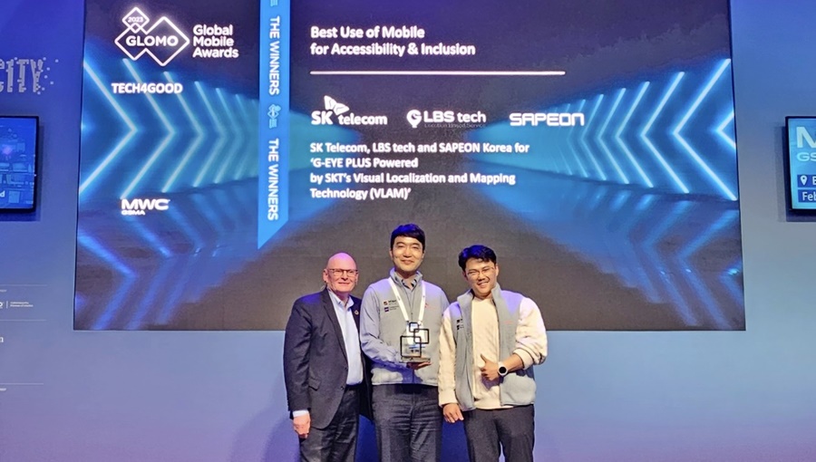 MWC23, MWC2023, MWC23 GLOMO, GLOMO, GSMA 글로벌 모바일 어워드, LBS테크, 사피온, VLAM, sapeon, 리트머스, LITMUS