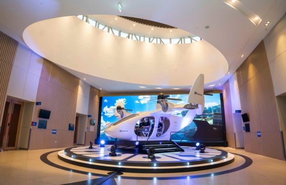 SKT 부산세계박람회 유치 위한 UAM 특별 전시 개최